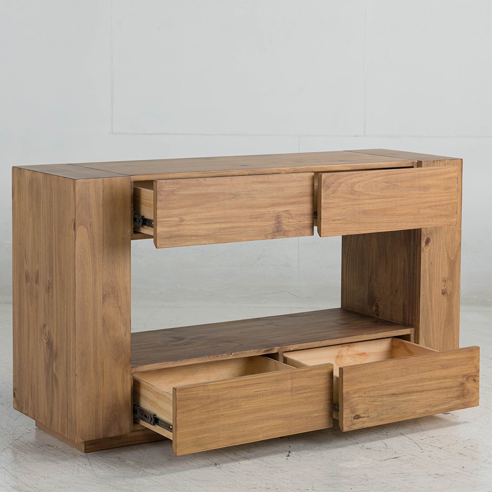 Harlan Sofa Table Oak. Picture 5