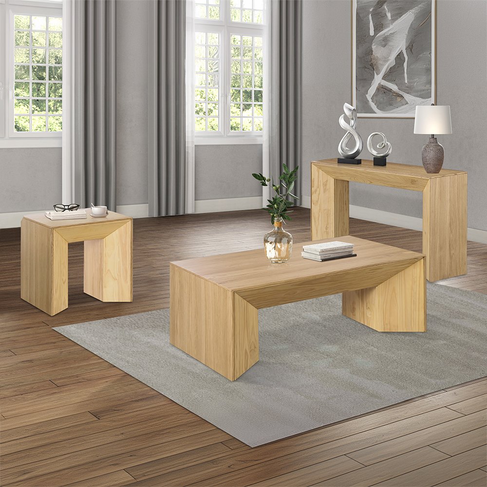 Harold Coffee Table Natural Oak. Picture 7