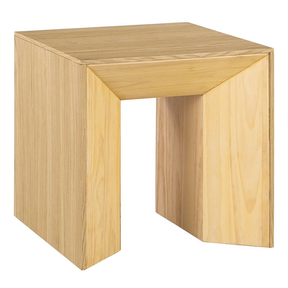 Harold End Table Natural Oak. Picture 2