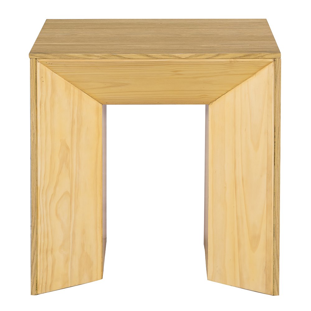 Harold End Table Natural Oak. Picture 3