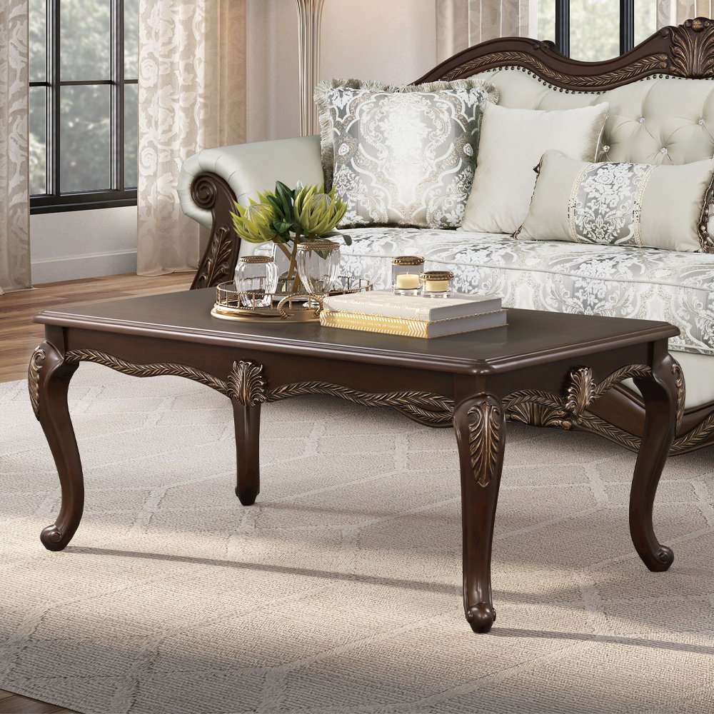Pierce Coffee Table Cherry. Picture 1
