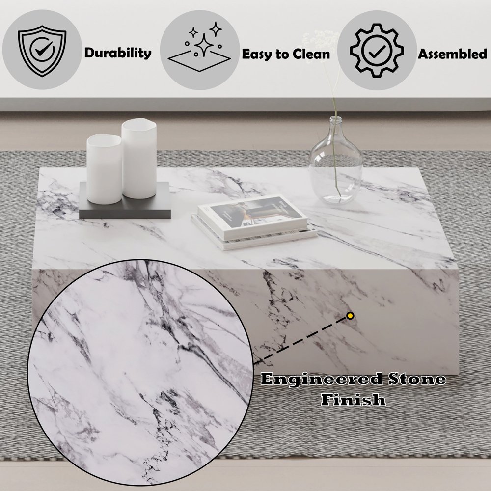 Fritzy Coffee Table Engineered Stone. Picture 9