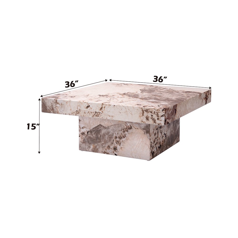 Fultan Coffee Table Engineered Stone. Picture 7