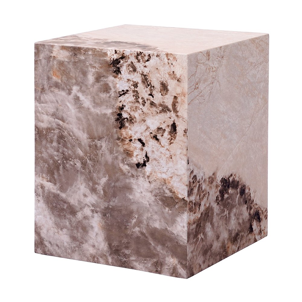 Fultan End Table Engineered Stone. Picture 2