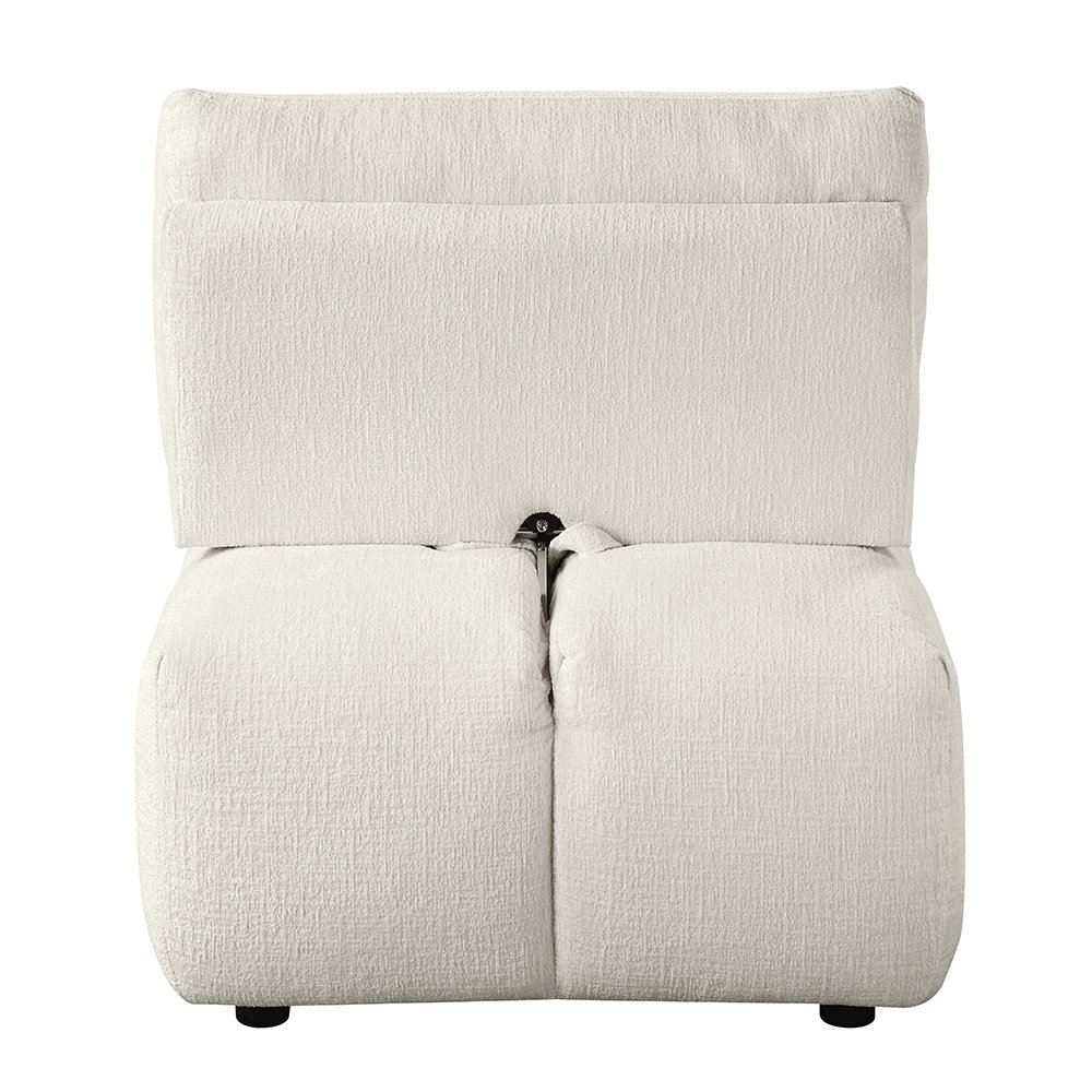 Loanna Modular - Armless Chair Beige Linen. Picture 6