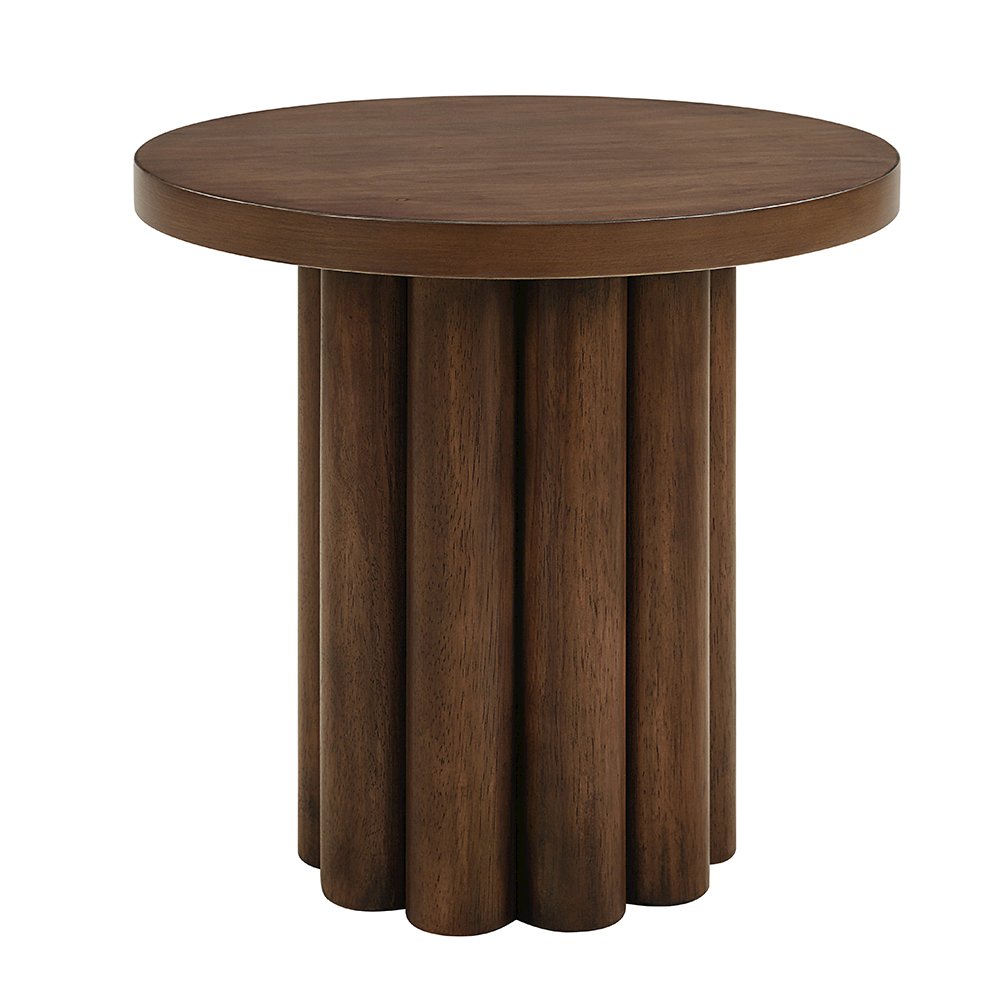 Sanat End Table Walnut. Picture 2