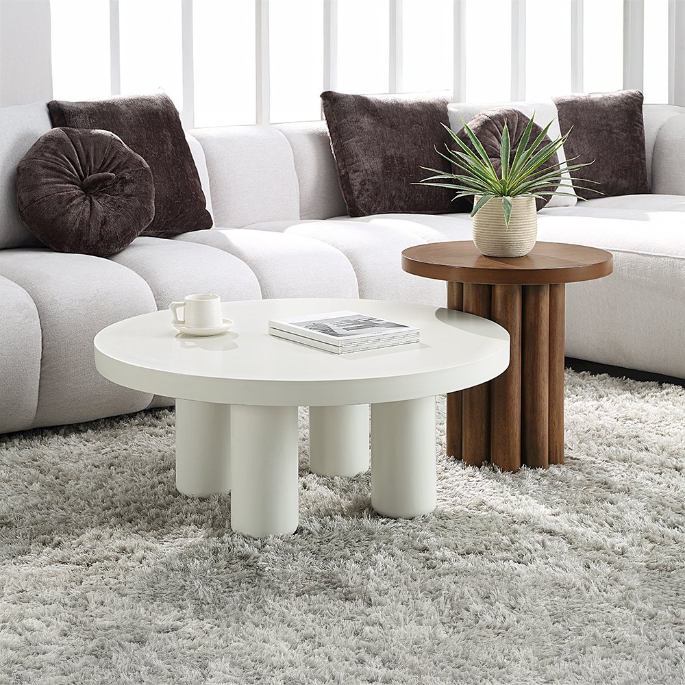 Sanat End Table Walnut. Picture 5