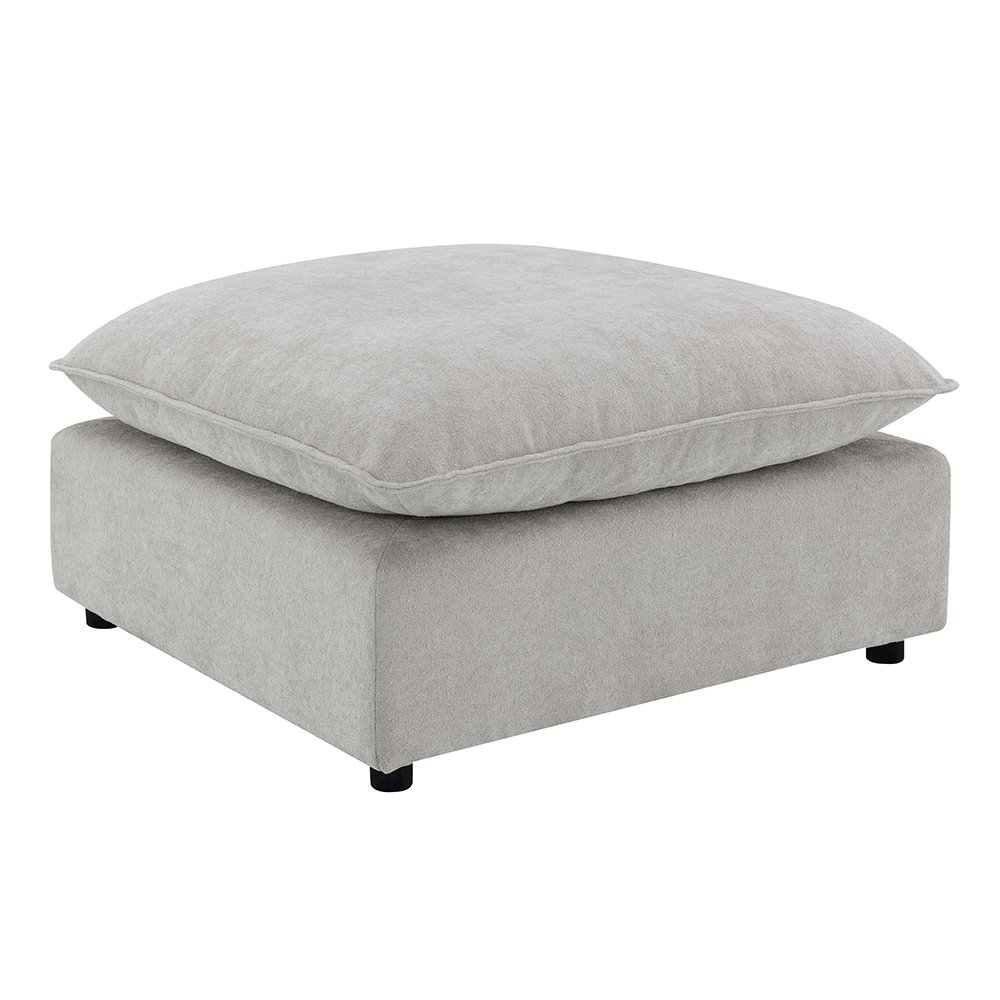 Marisa Modular Ottoman Beige Boucle. Picture 2