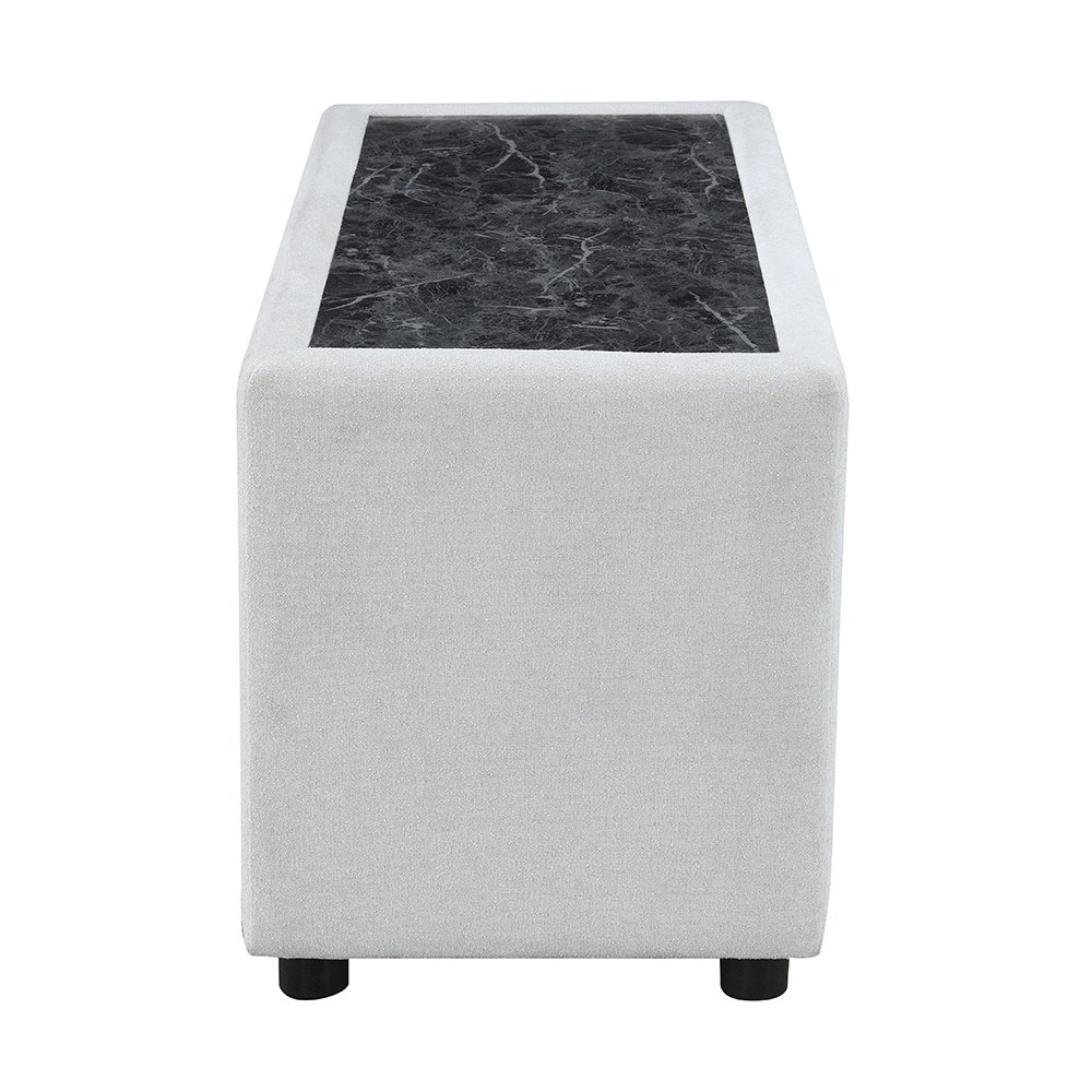Marisa Modular Console Beige Boucle. Picture 4
