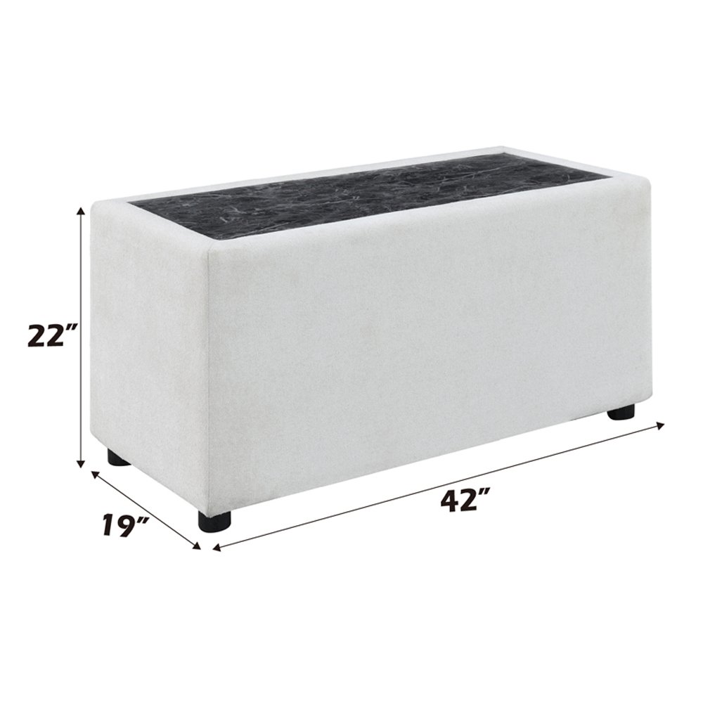 Marisa Modular Console Beige Boucle. Picture 6