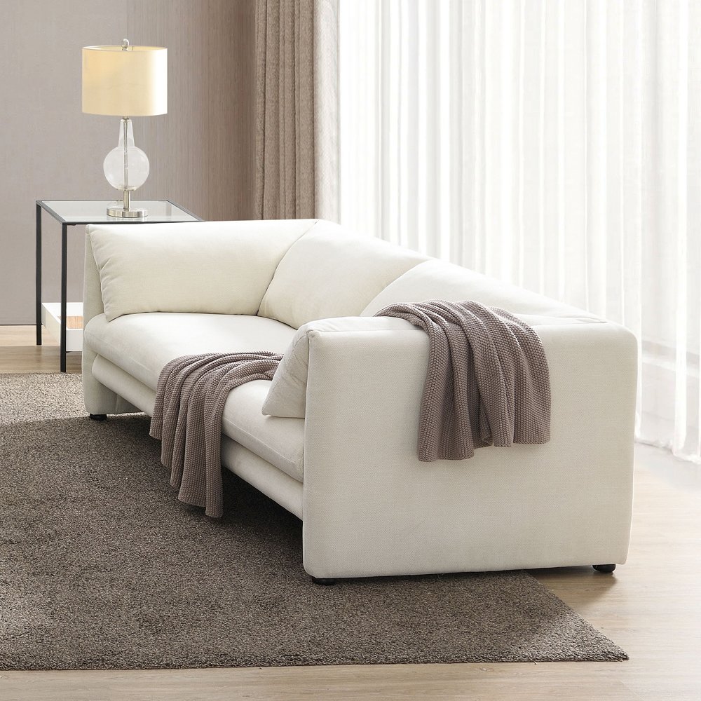 Jaeda Loveseat Beige Linen. Picture 1
