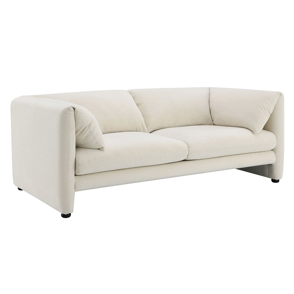 Jaeda Loveseat Beige Linen. Picture 2