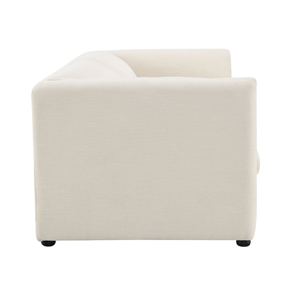 Jaeda Loveseat Beige Linen. Picture 4