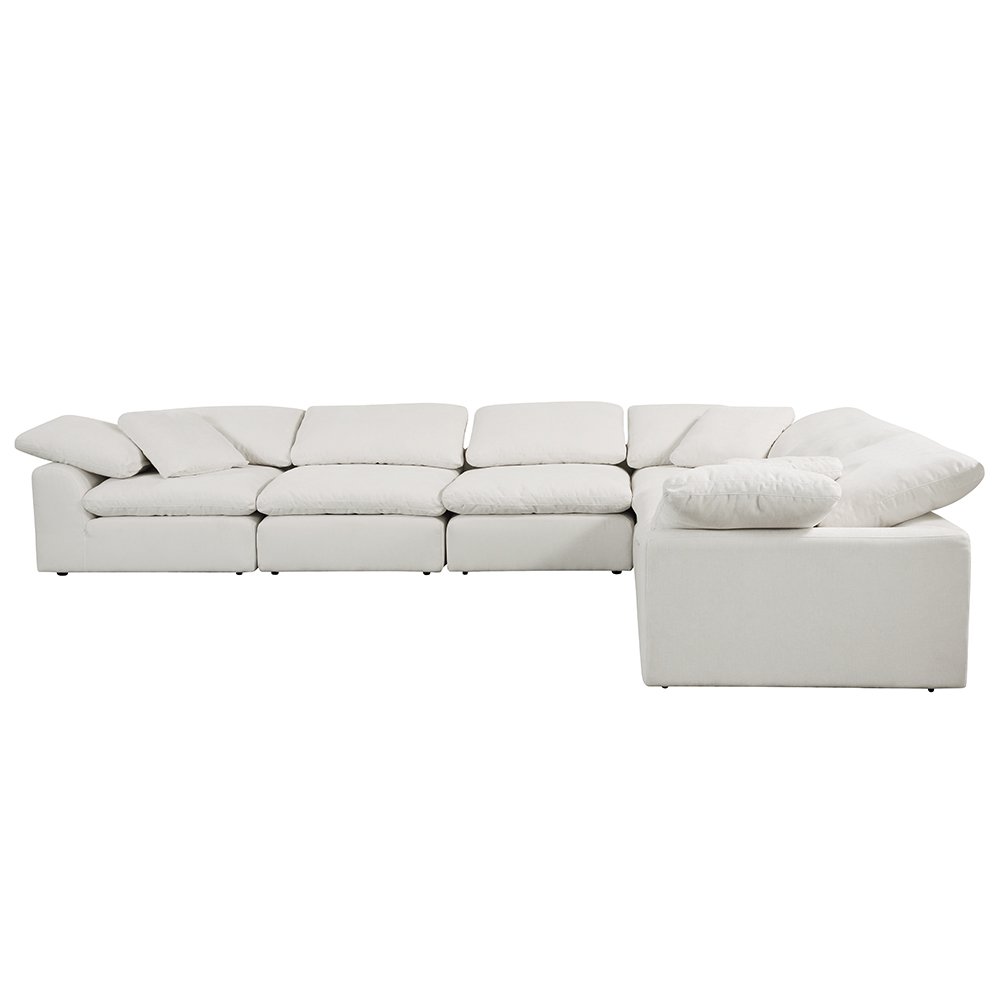 Naveen Modular - Armless Chair Ivory Linen. Picture 2