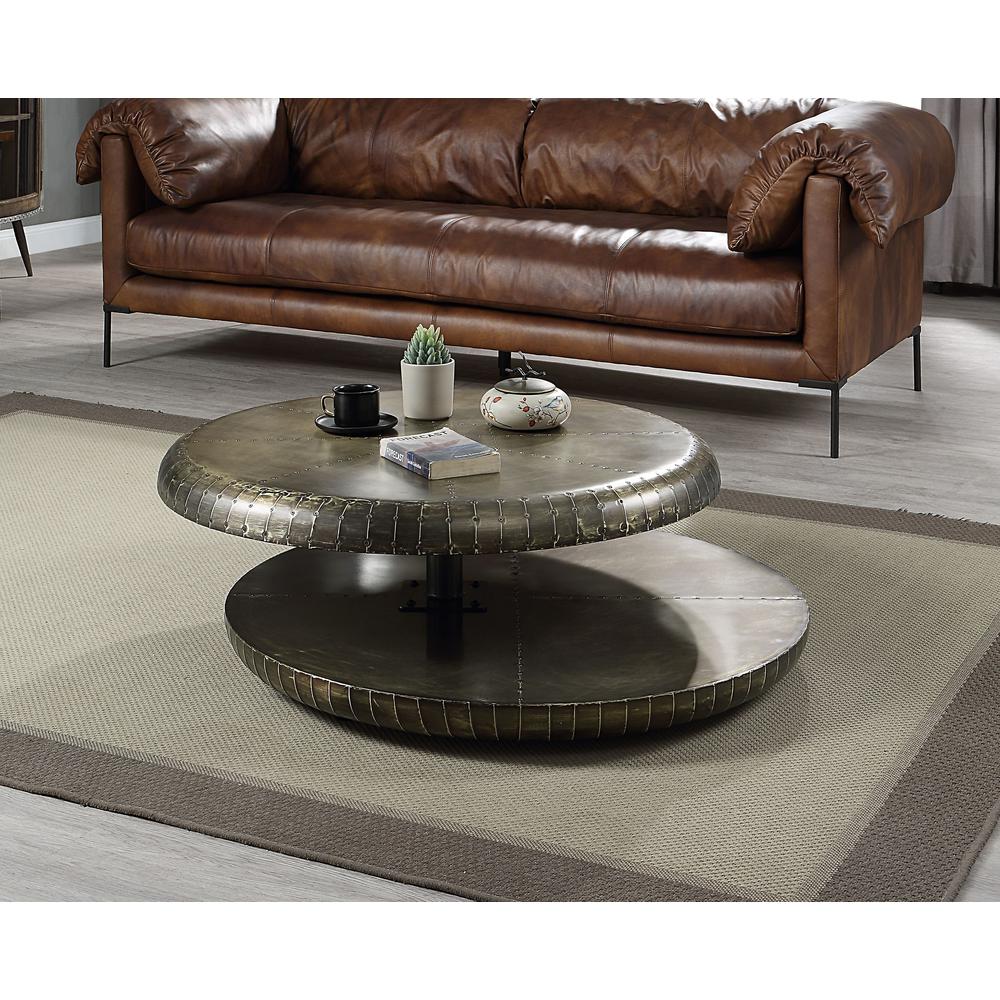 Brancaster Coffee Table, Bronze Aluminum Finish. Picture 4