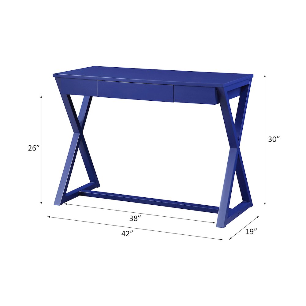 Nalo Writing Desk(Same AC00919) Twilight Blue. Picture 6