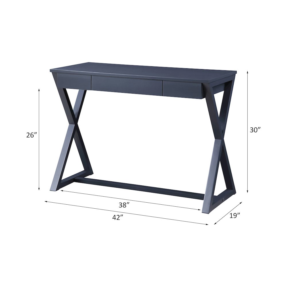 Nalo Writing Desk(Same AC00920) Charcoal. Picture 6