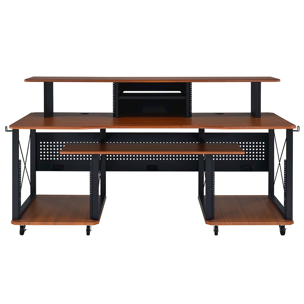 Megara Music Desk Cherry & Black. Picture 3