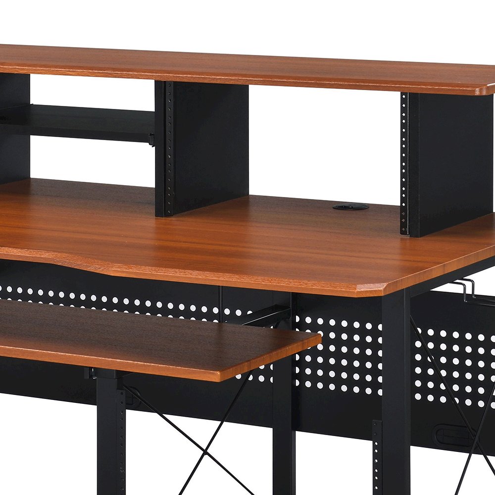 Megara Music Desk Cherry & Black. Picture 7