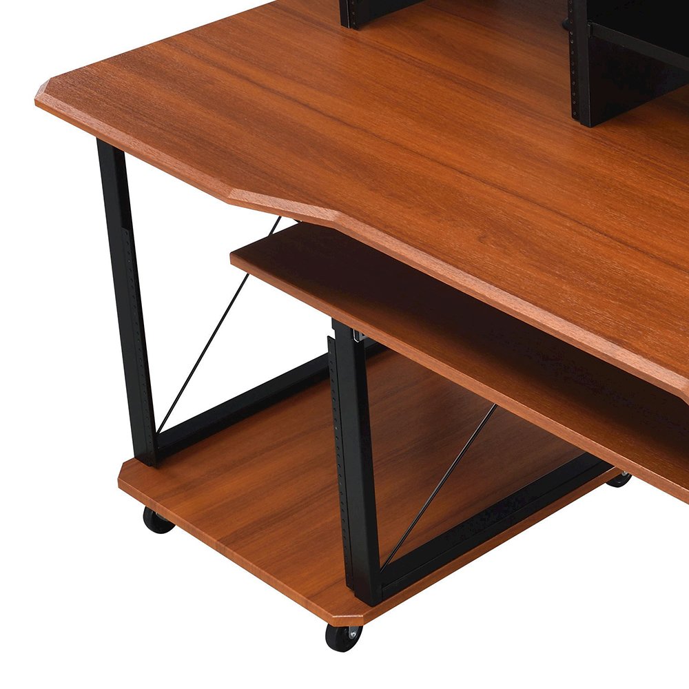 Megara Music Desk Cherry & Black. Picture 8