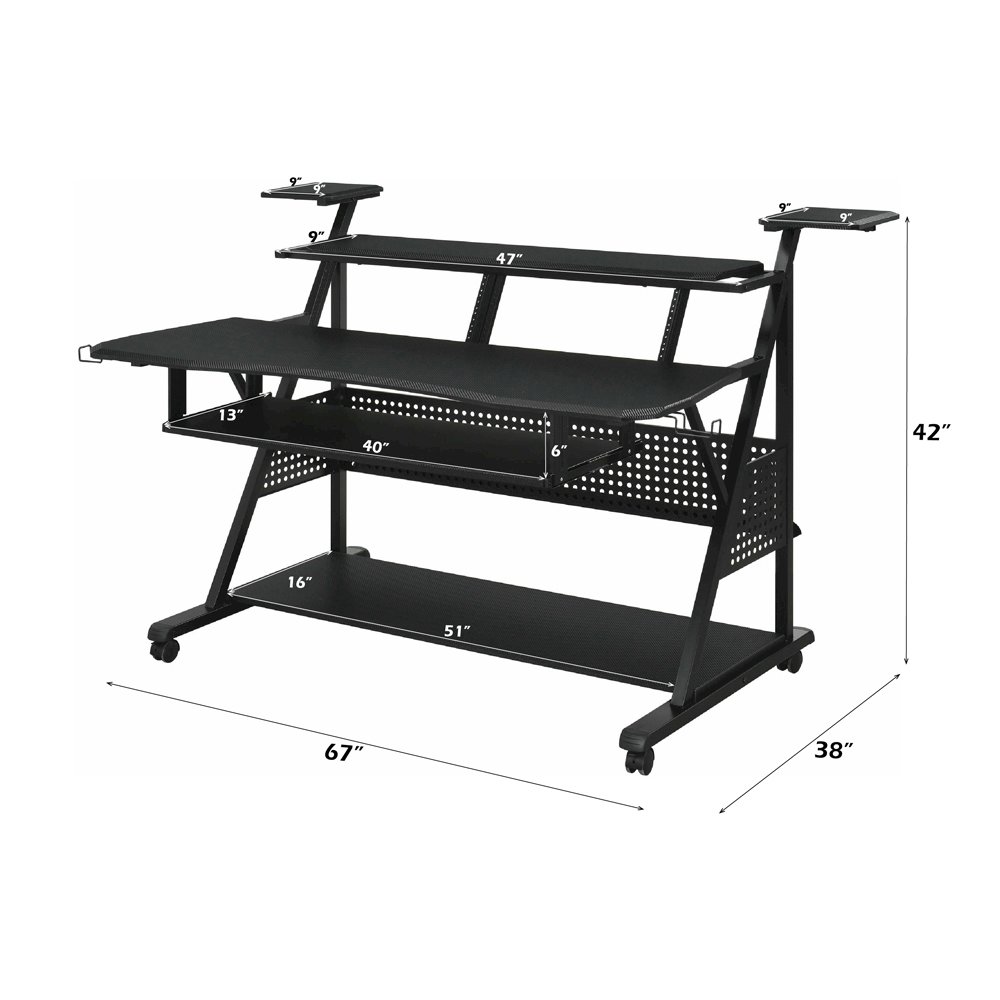 Willow Music Desk Black. Picture 7
