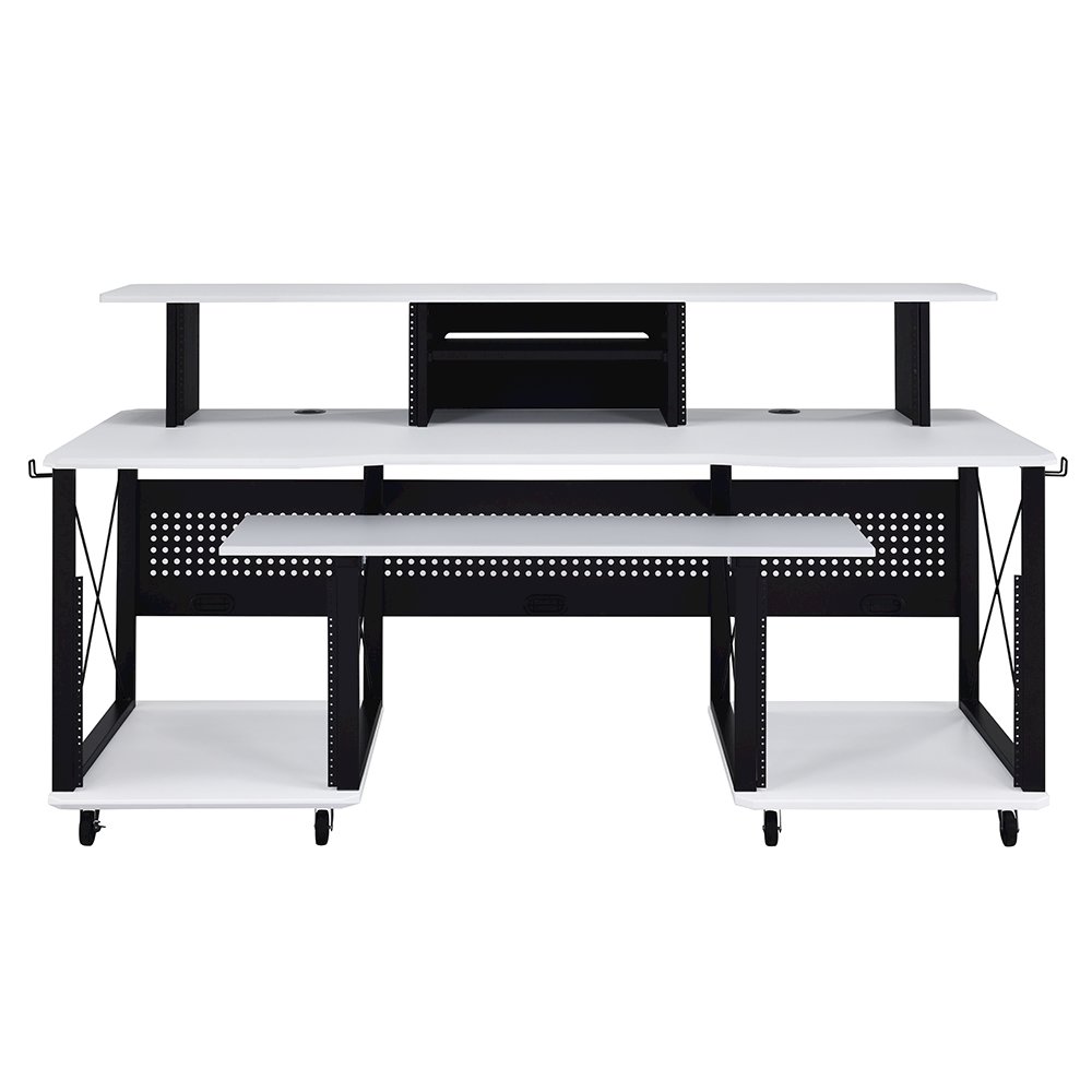 Megara Music Desk White & Black. Picture 3