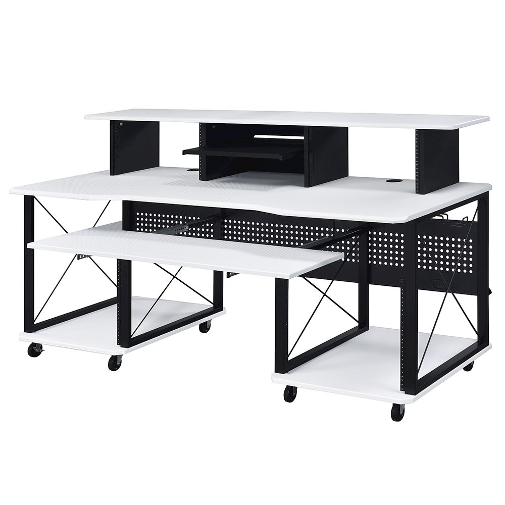 Megara Music Desk White & Black. Picture 5