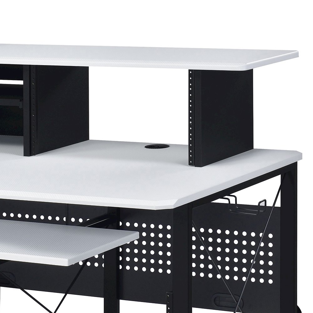 Megara Music Desk White & Black. Picture 8