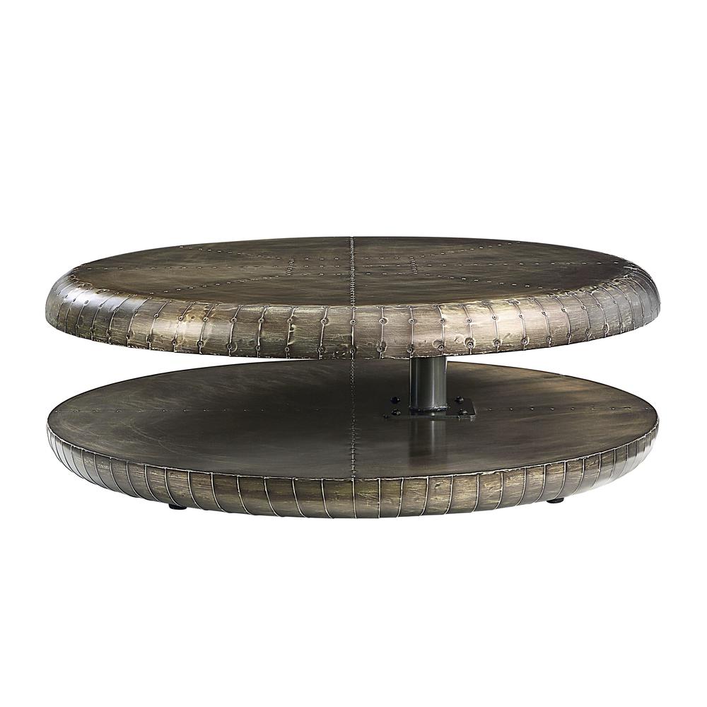 Brancaster Coffee Table, Bronze Aluminum Finish. Picture 1