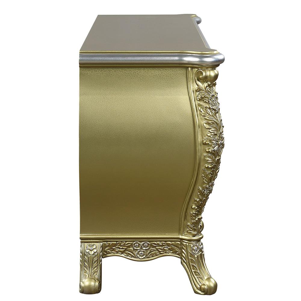 Cabriole Dresser Gold. Picture 3