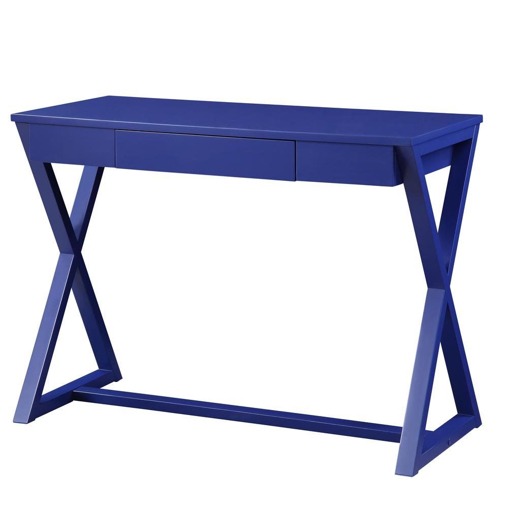 ACME Nalo Writing Desk, Twilight Blue Finish. Picture 1