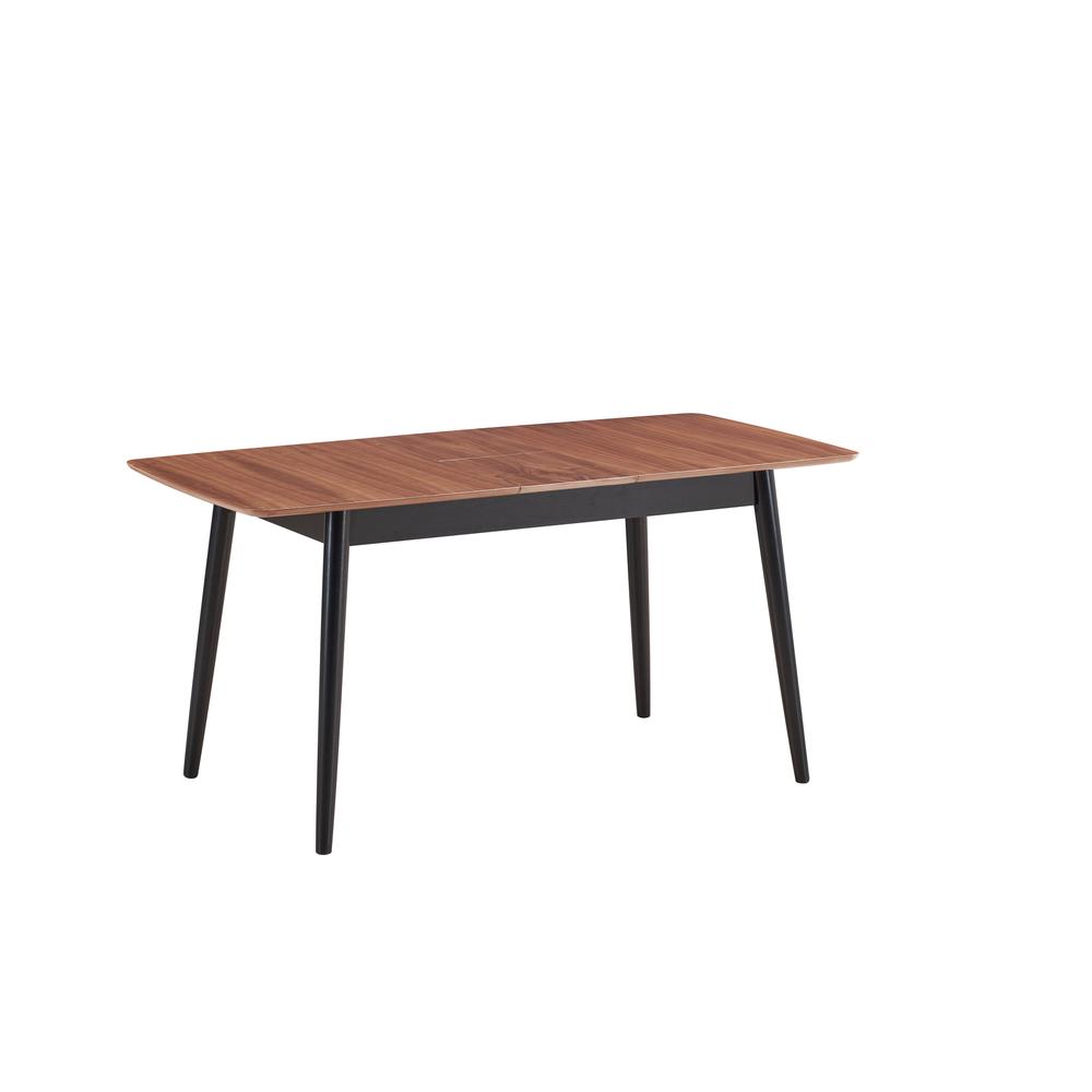 Lanae Dining Table Natural & Black. Picture 1