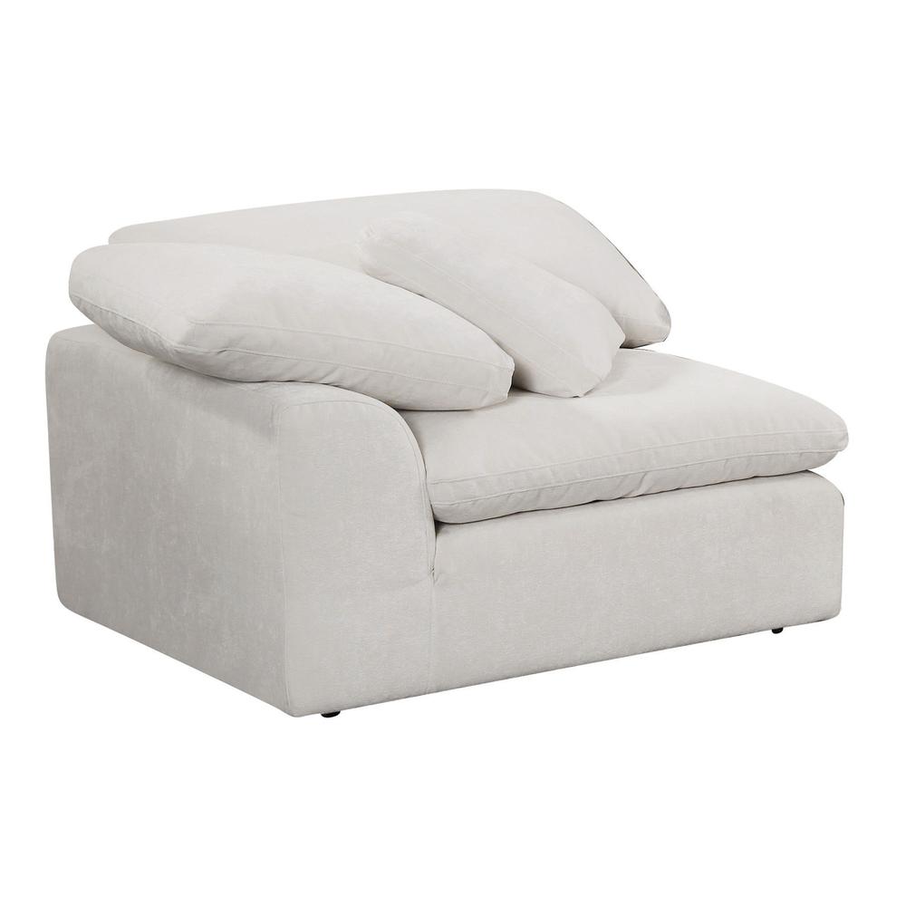 Naveen Modular - Wedge w/Pillow Ivory Linen. Picture 1