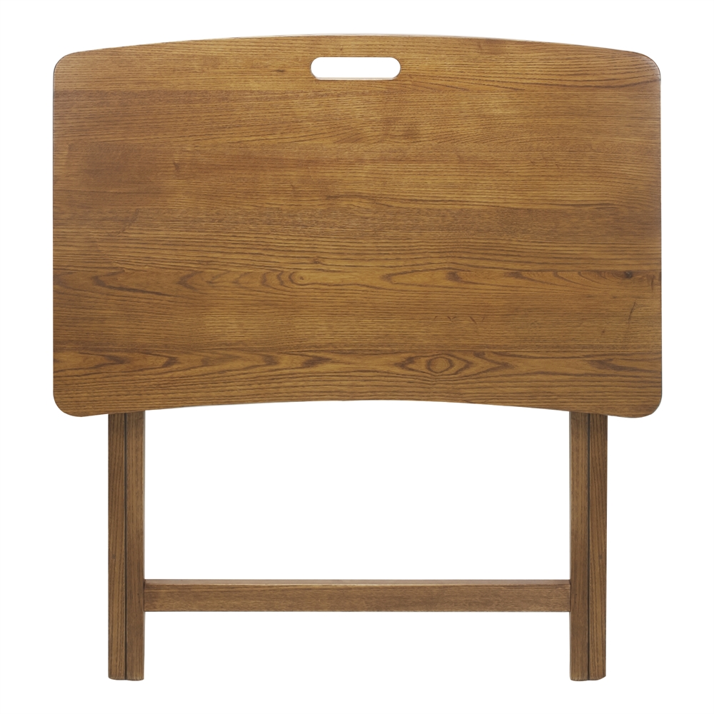 American Trails Arizona Folding Table with Solid American Red Oak. Picture 5