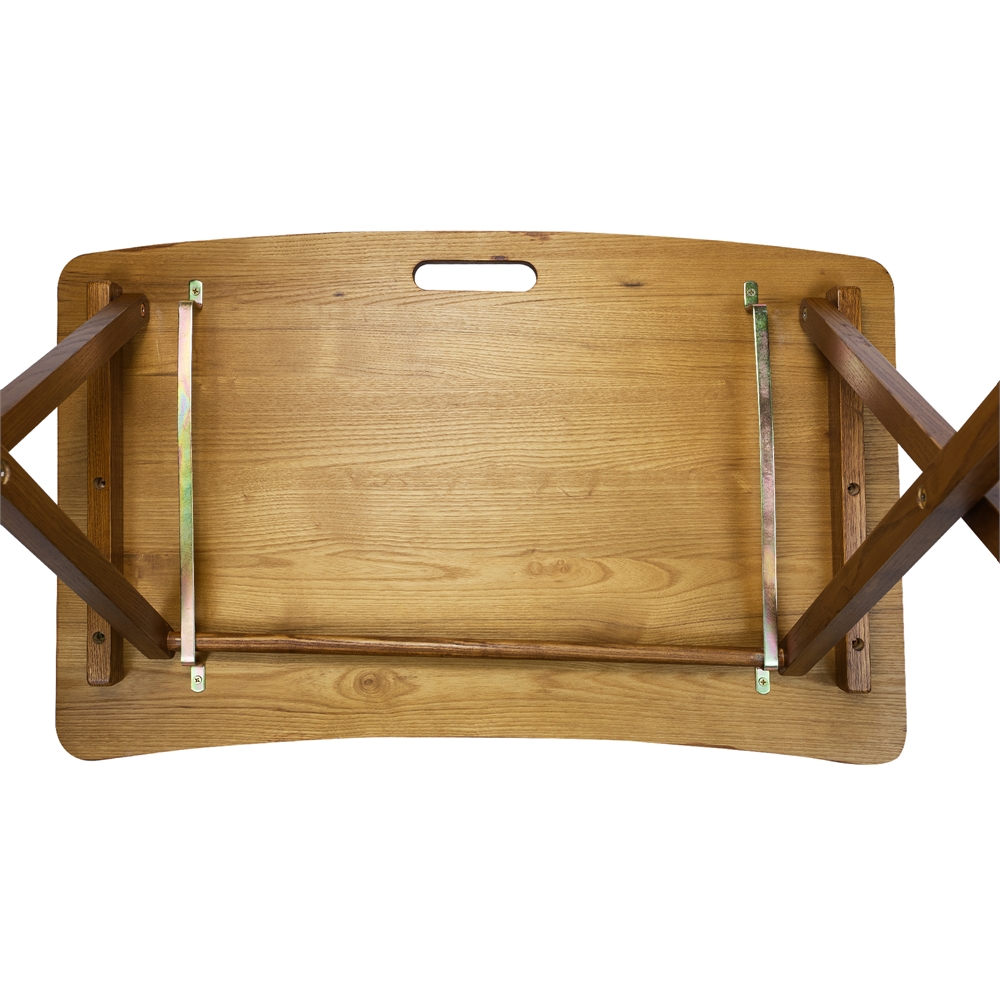 American Trails Arizona Folding Table with Solid American Red Oak. Picture 7