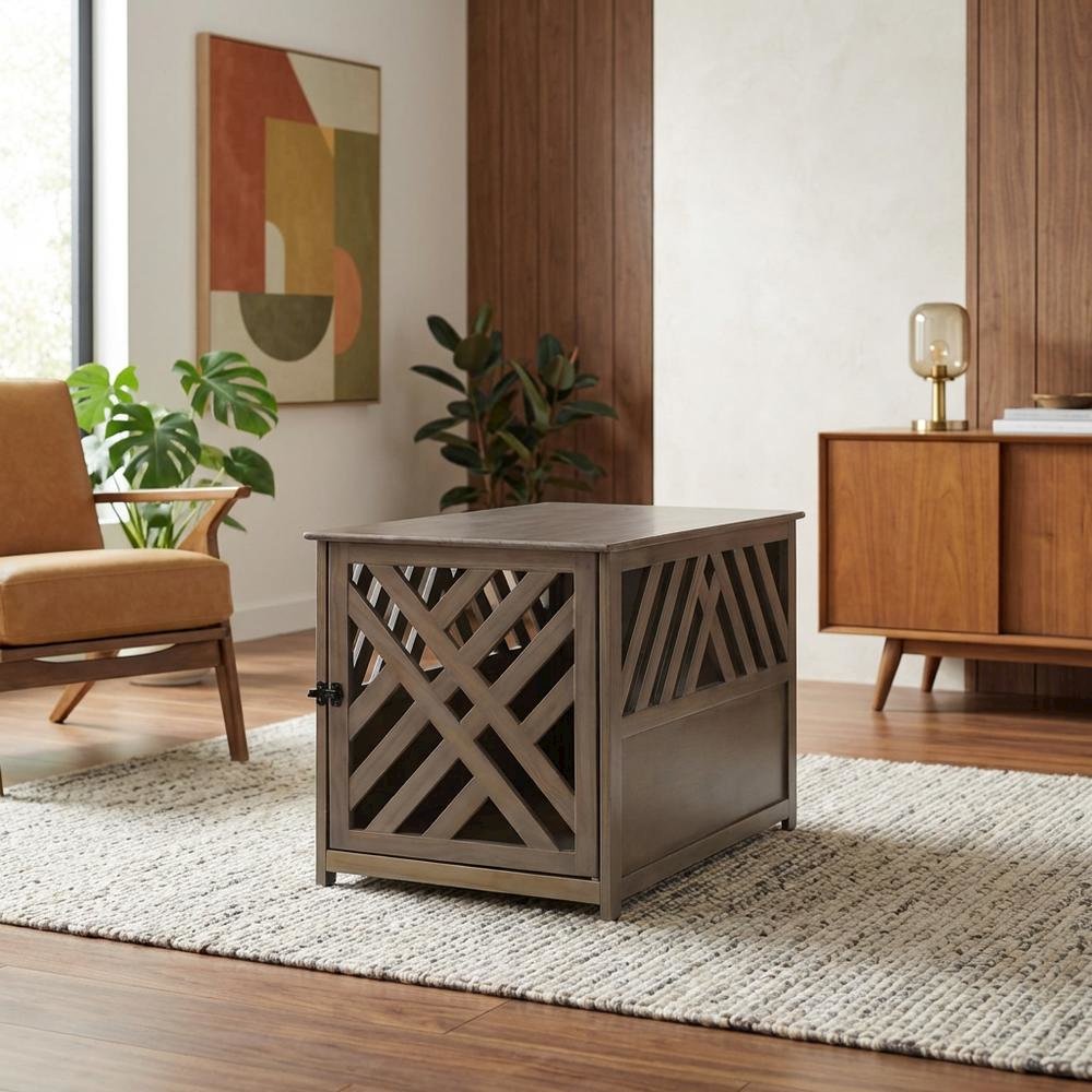 Wooden End Table with Sturdy Construction and Classic Design. Picture 3