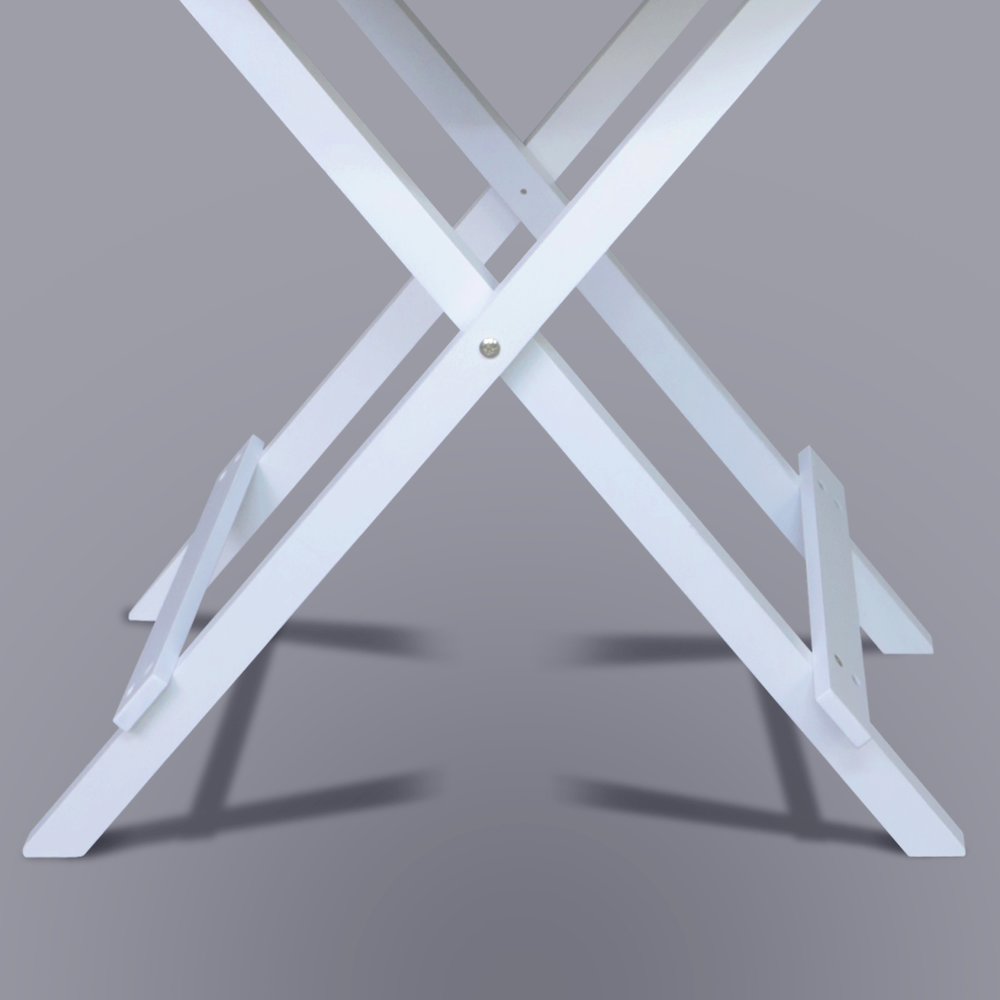 100% Solid Wood Round Folding Table. Picture 8