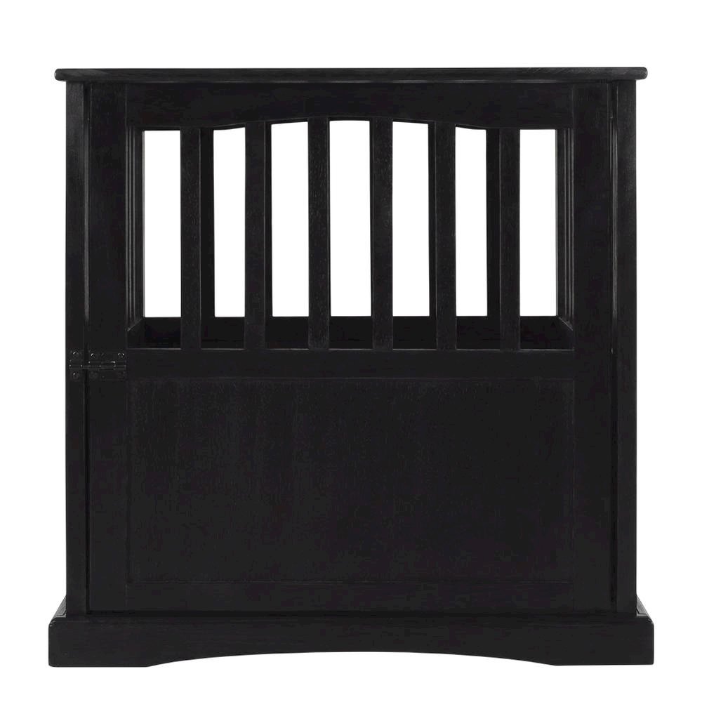 Black End Table with Modern Design and Sturdy Construction. Picture 4
