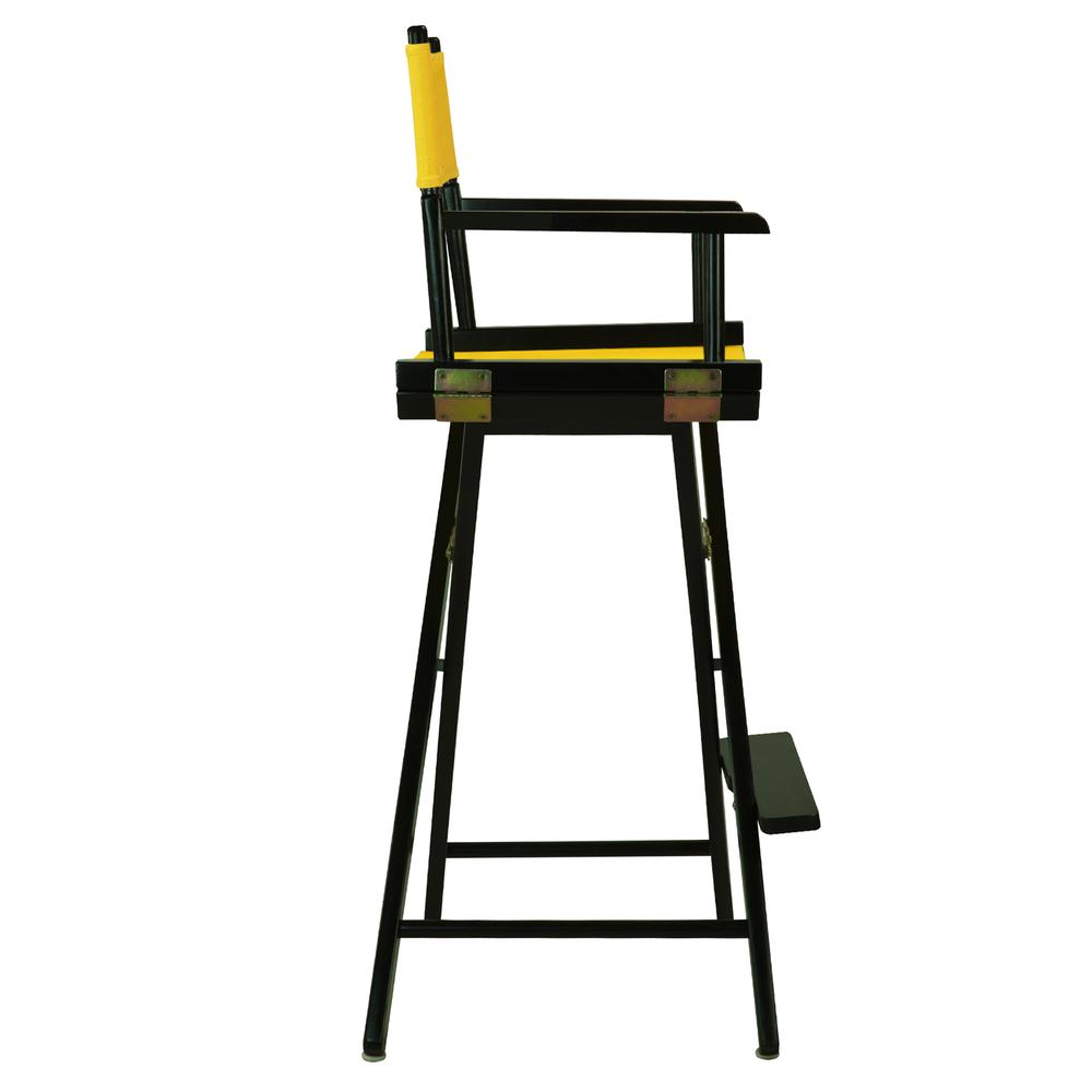 30" Director's Chair Black Frame-Gold Canvas. Picture 3