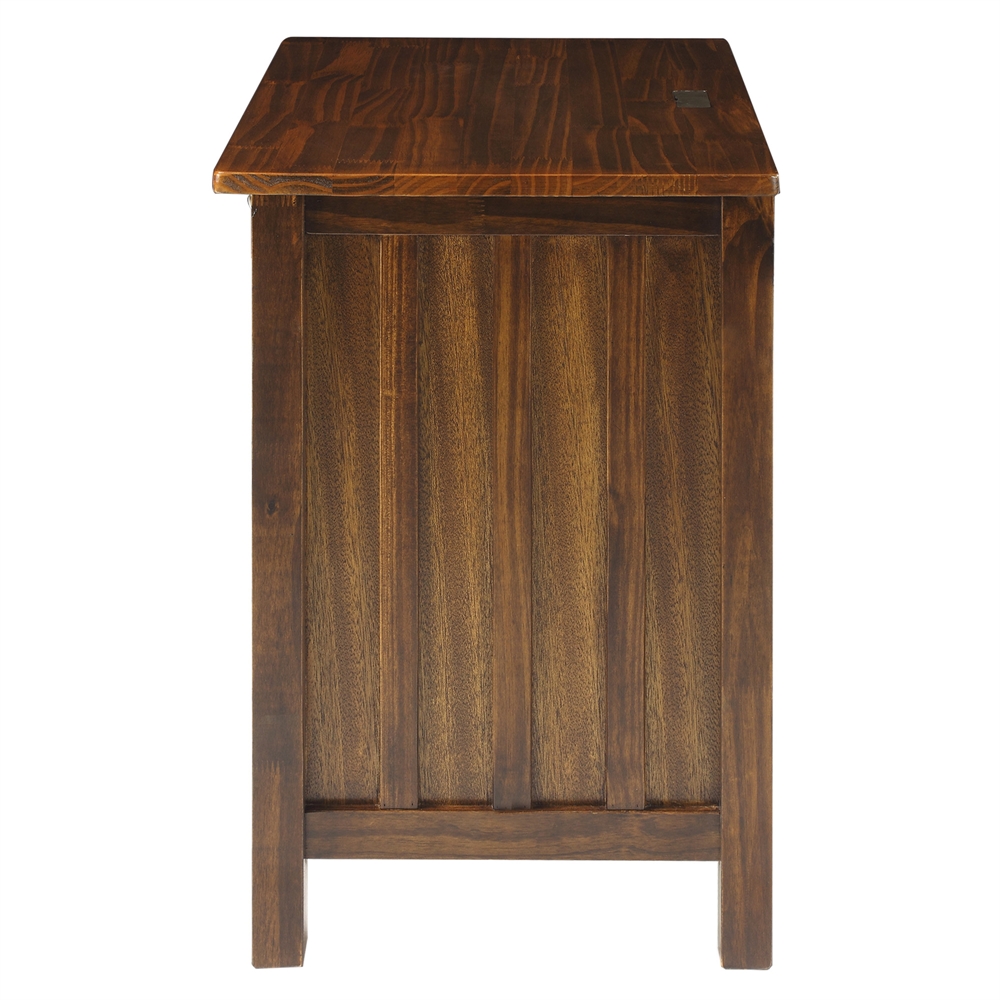Vanderbilt Night Stand with USB Port-Warm Brown. Picture 2