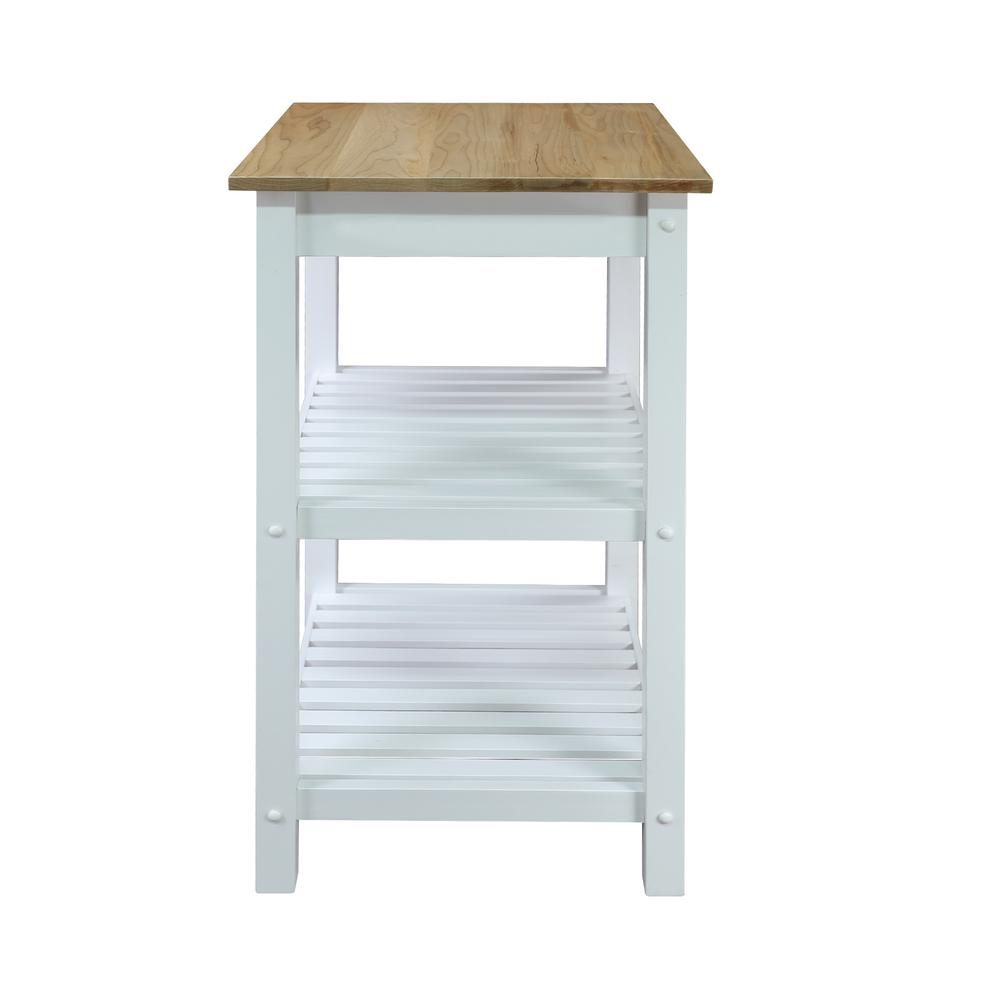 Sunrise Kitchen Island with American Maple Top. Picture 2