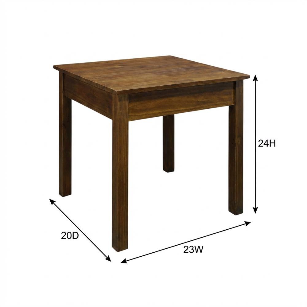 End Table with Concealed Drawer in Stylish Finish for Modern Living. Picture 7