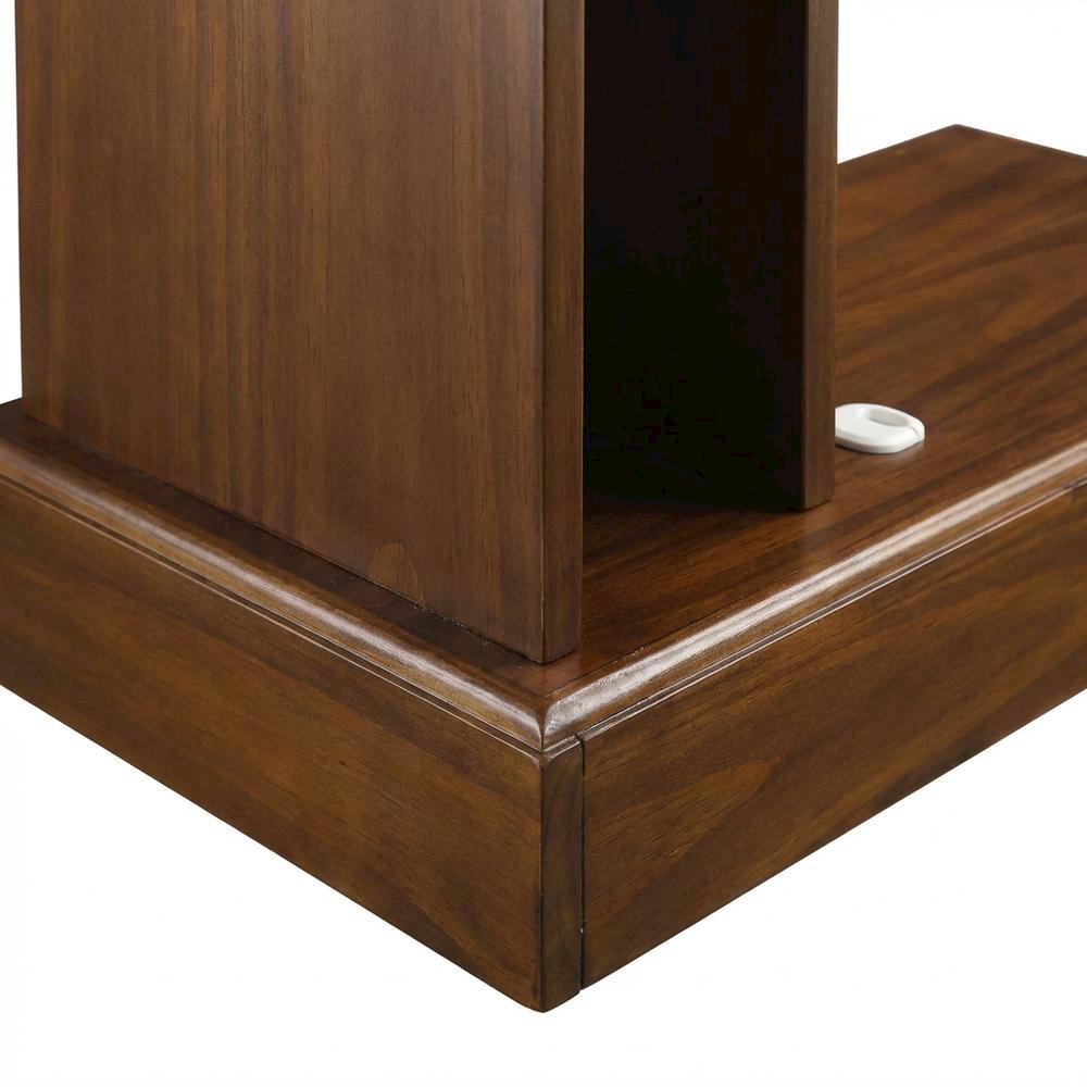 Mocha, Storage Side Table, Storage Drawer, Quality Build. Picture 5