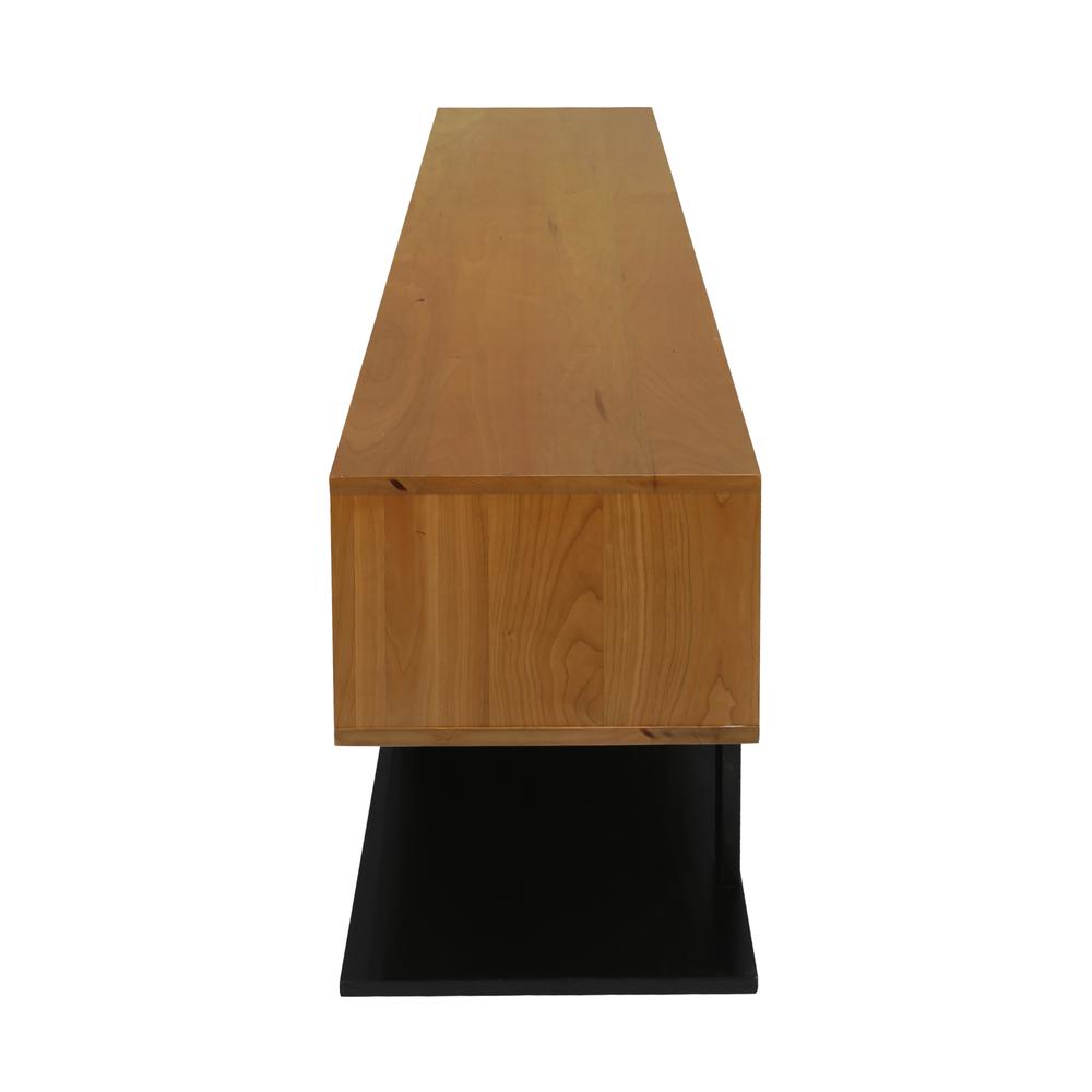 Creek TV Stand with Solid American Cherry. Picture 2