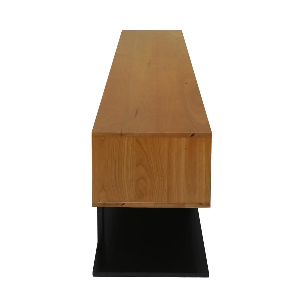 Creek TV Stand with Solid American Cherry. Picture 3