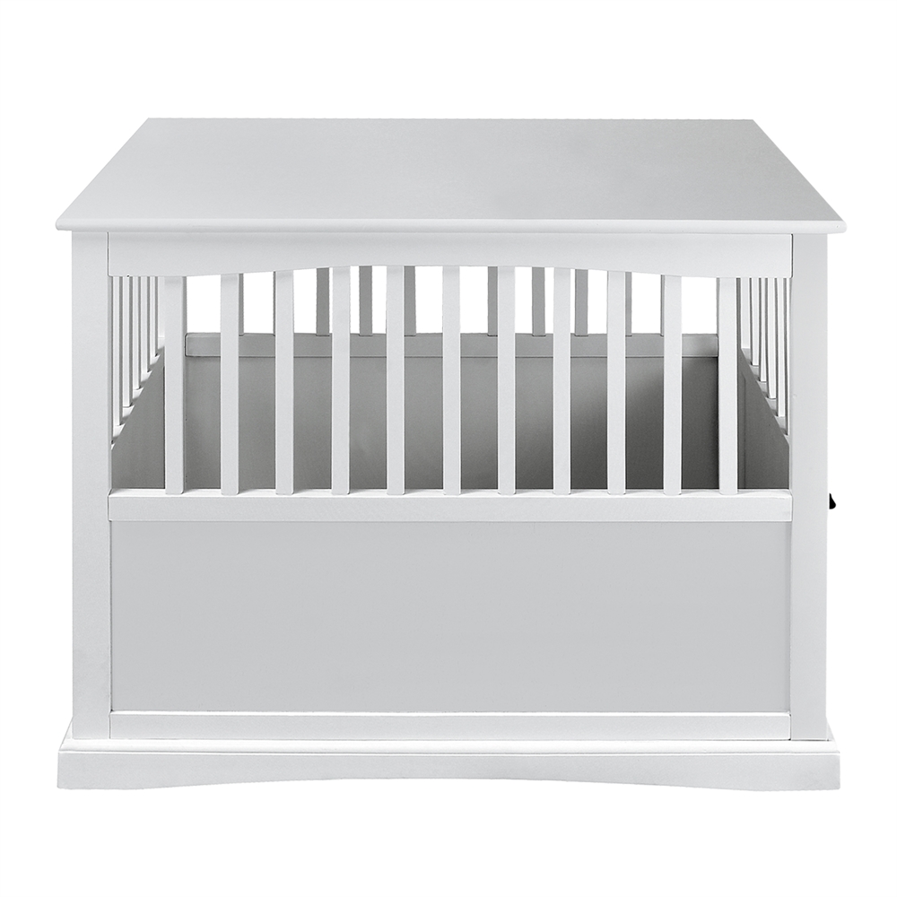 Pet Crate End Table-White. Picture 2