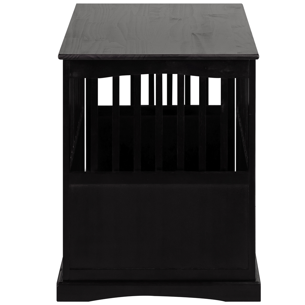 Pet Crate End Table-Black. Picture 3