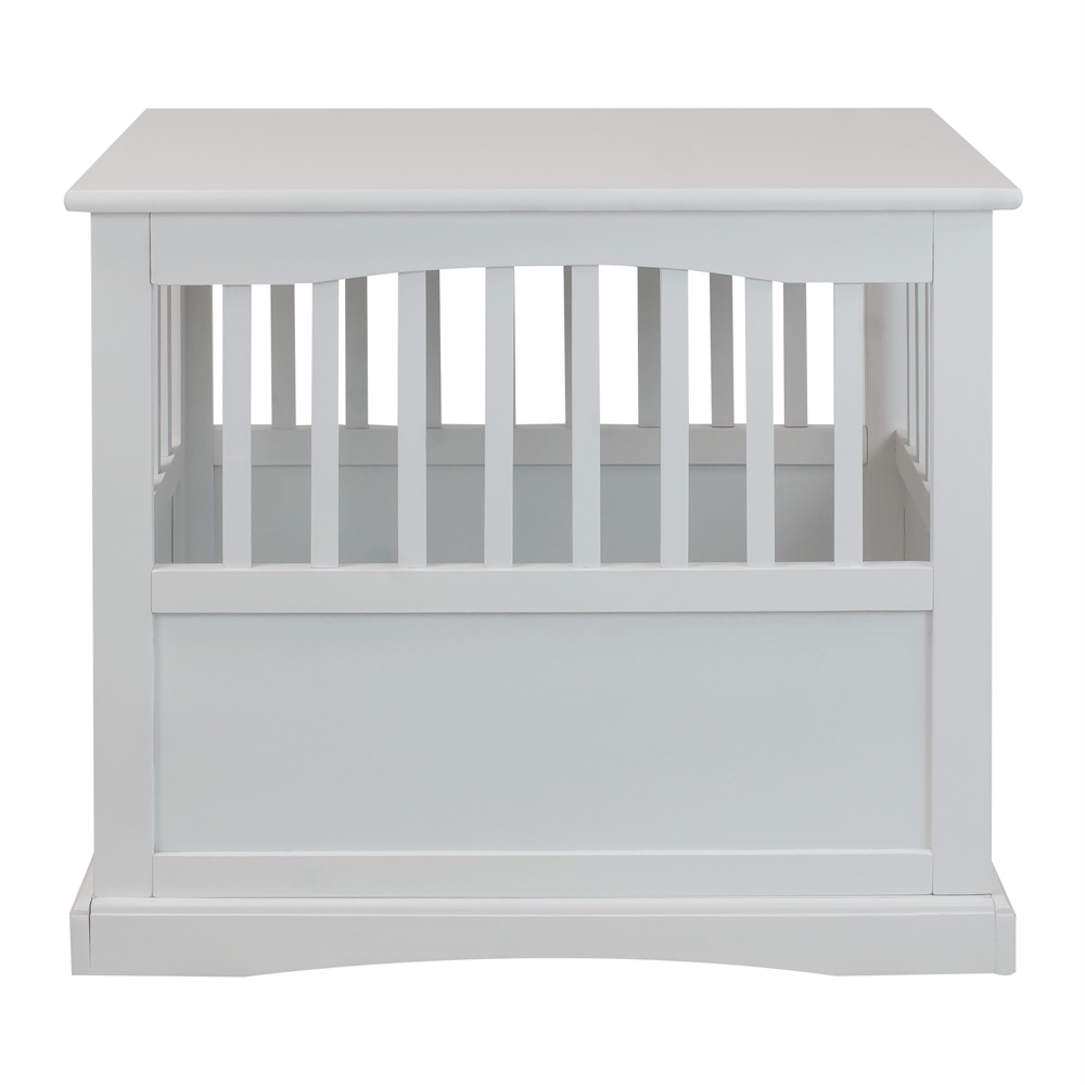 Pet Crate End Table-White. Picture 3