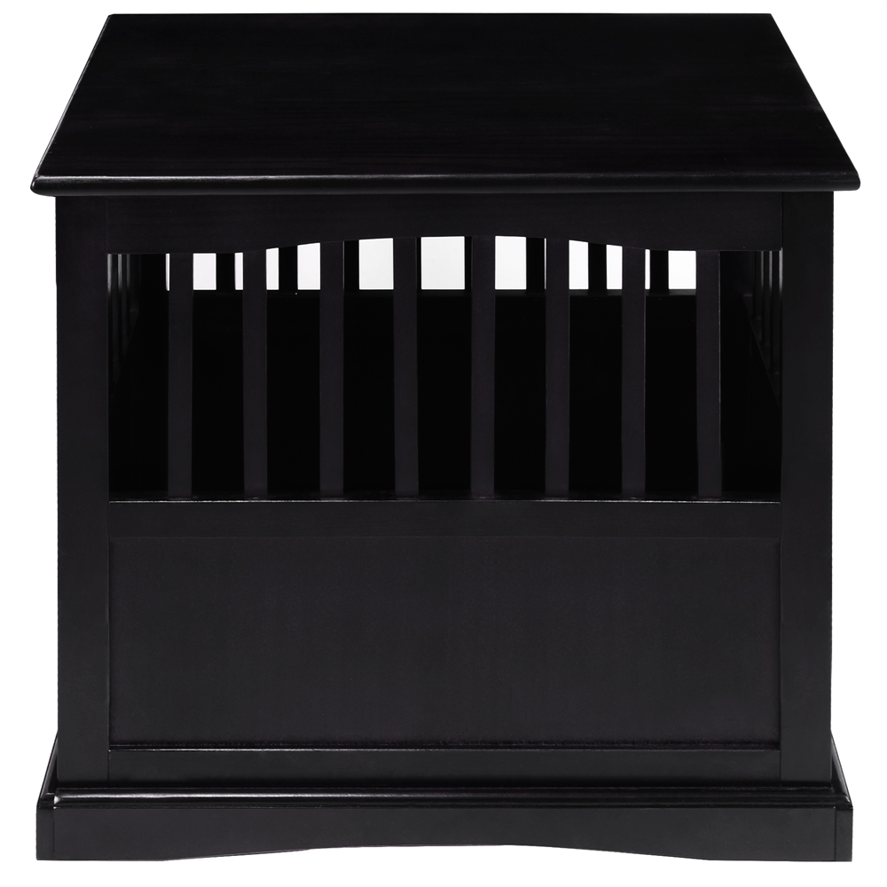 Pet Crate End Table-Black. Picture 2