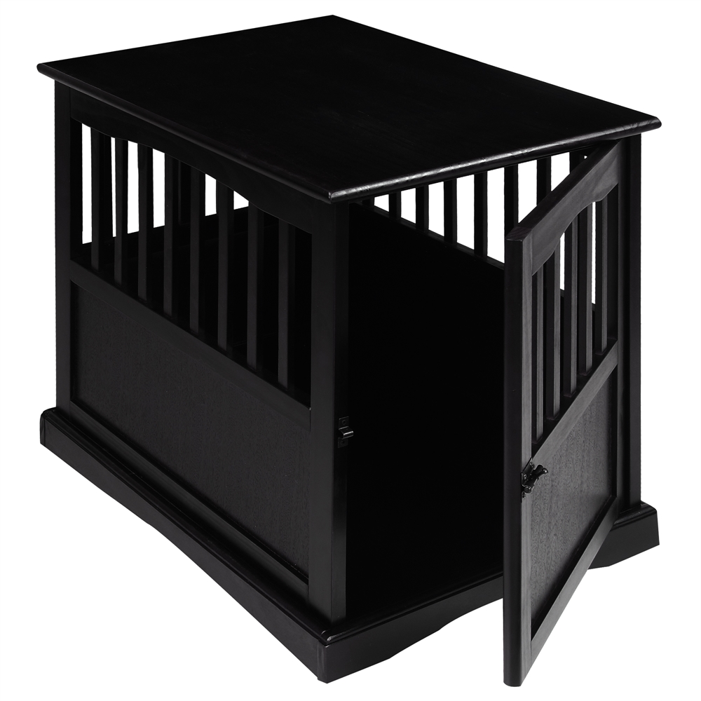 Pet Crate End Table-Black. Picture 4